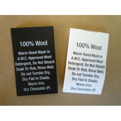 TAFETA PRINTED LABEL 6 